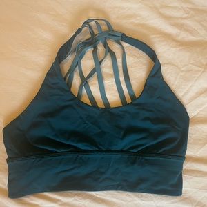Lululemon long line energy bra with strappy back